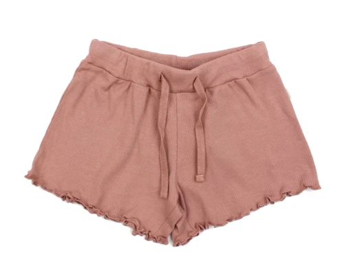 Wheat old rose shorts Gertrud rib